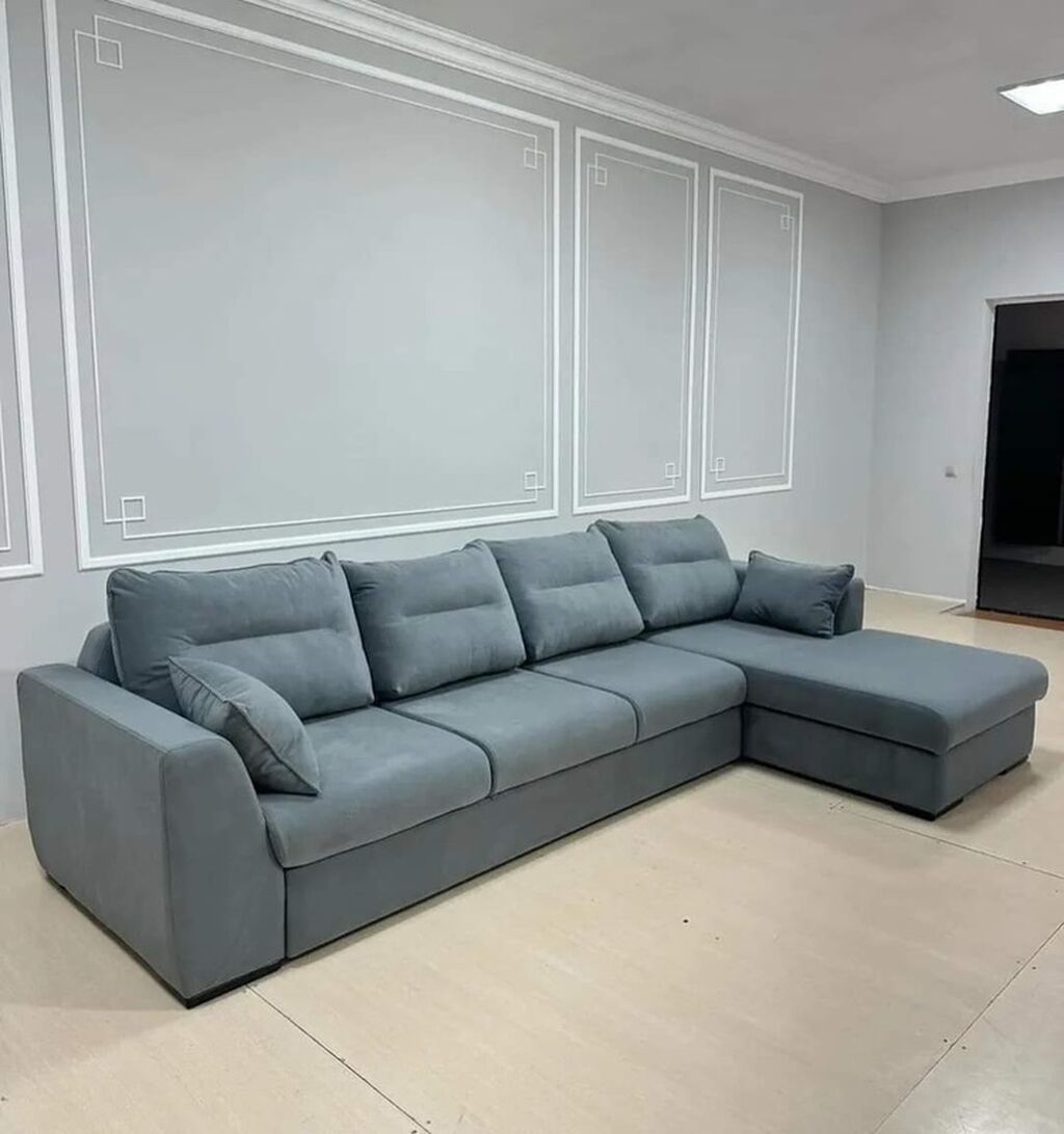 Künc divan dəsti – müasir və zərif dizayn Xüsusiyyətlər: - L formalı — Yumşaq mobilya dəstləri, Bakı (7)