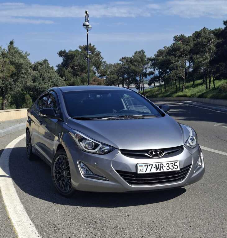 Hyundai Avante, 1.6 L, 2015 il, 152 000 km 77-MR-335 — Avtomobillər, Bakı (5)