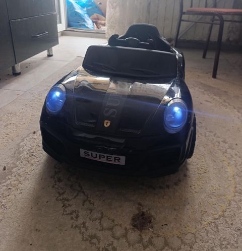 Uşaq üçün elektrikli minik maşını - Model: “Super” nömrə nişanlı — Digah