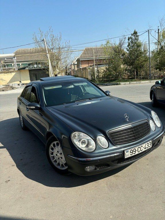 Mercedes E 220, 2.2 L, 2003 il, 570 000 km 99-CC-433 — Avtomobillər, Bakı (11)