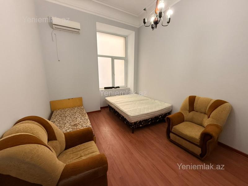 Kirayə 1 otaqlı Bina evi menzil (Köhnə tikili), 40 m², Nəsimi rayonu — Mənzil, Bakı (2)