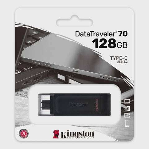Kingston DataTraveler 70 128GB Usb-c — Карты памяти