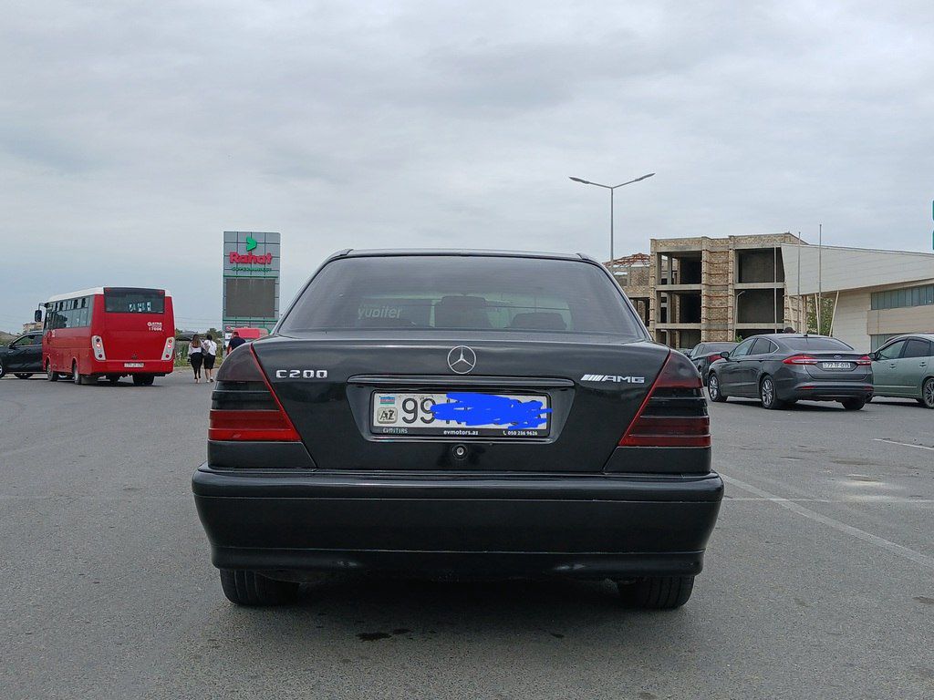 Mercedes C 180, 1.8 L, 1996 il, 326 468 km — Avtomobillər, Bakı (5)