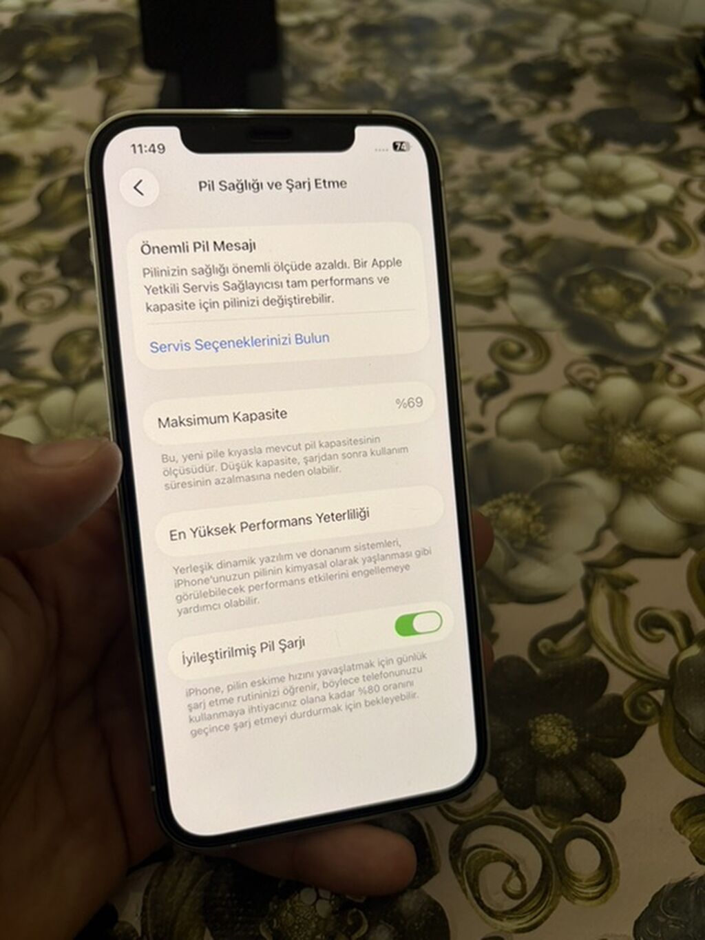 IPhone 12 Pro, 128 GB, Ağ, Face ID — Apple iPhone, Xaçmaz (6)