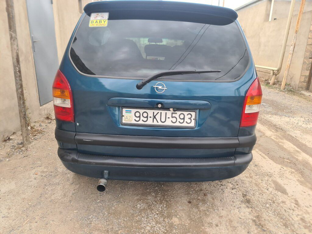 Opel Zafira, 1.8 L, 2000 il, 385 000 km 99-KU-593 — Avtomobillər, Sumqayıt (2)