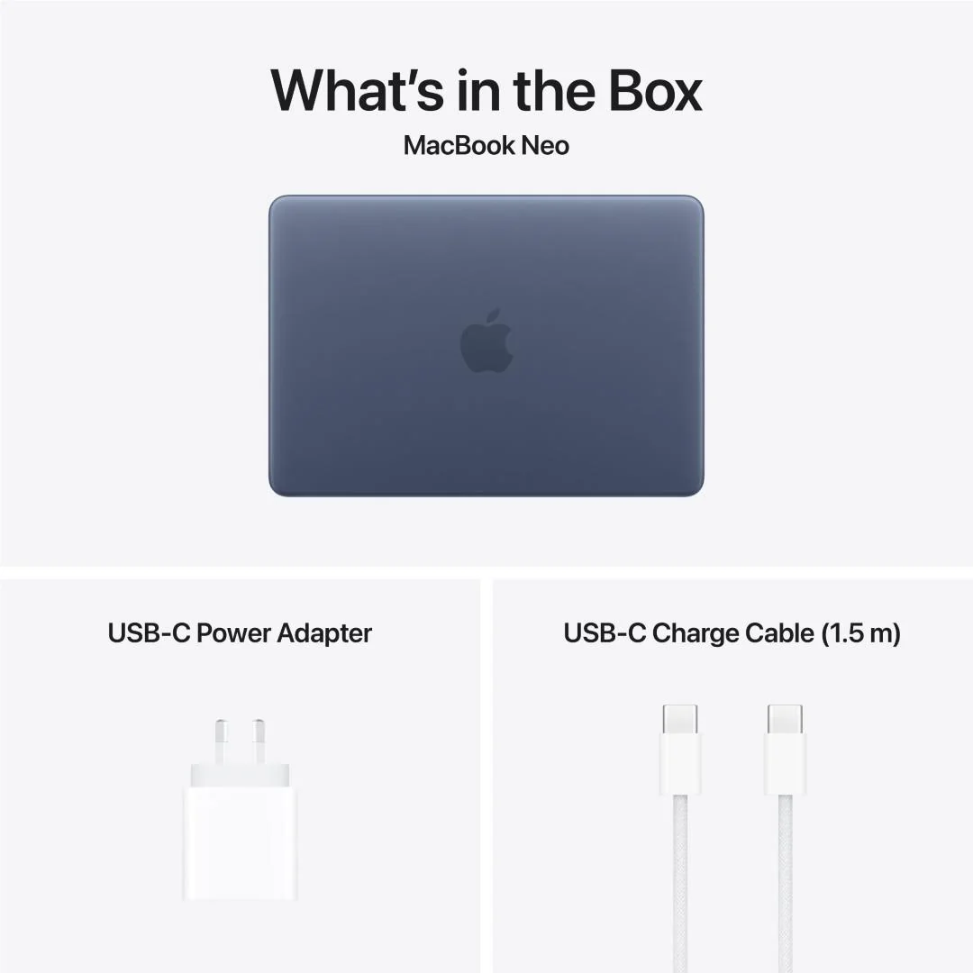 Apple MacBook Neo 13-inch with A18 Pro Chip 8GB/512GB indigo — Apple Macbook, Bakı (3)