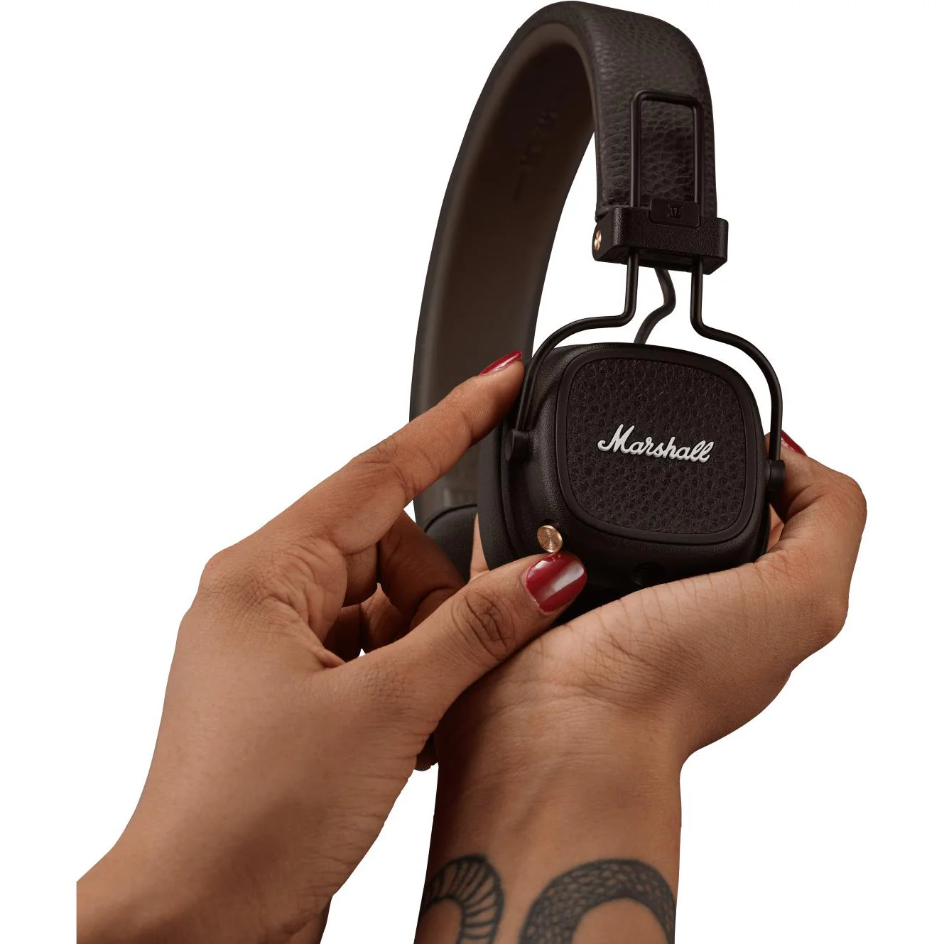 Marshall Major V Wireless On-Ear Bluetooth Headphones (Brown) — Simsiz qulaqlıqlar, Bakı (2)