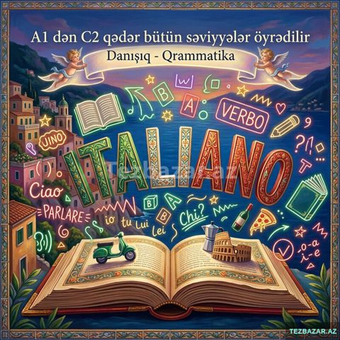 İtalyan dilini öyrən, yeni dünyanı kəşf et — Bakı