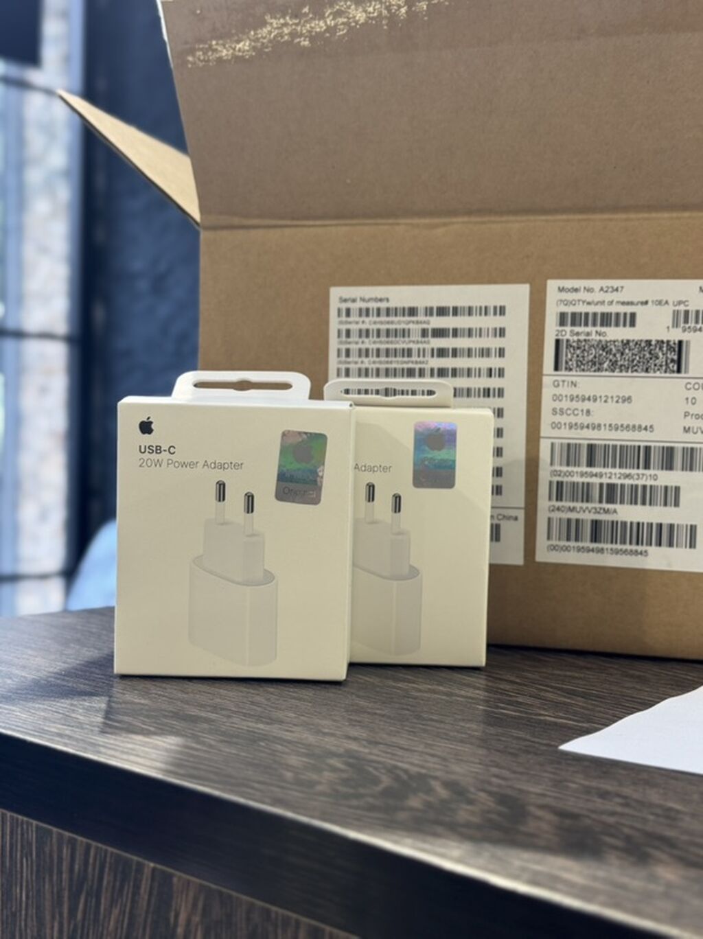 Original Apple Usb‑c 20W Power Adapter Her biri ayri seriya nomresi — Şarj cihazları, Bakı (2)