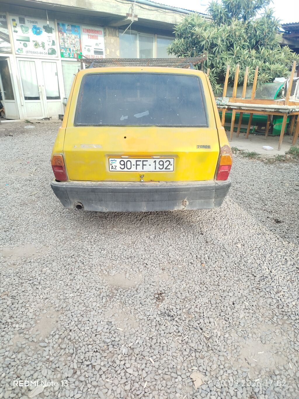 Renault Toros (universal) – sarı rəngdə Xüsusiyyətlər: - Korpus: 5 90-FF-192 — Avtomobillər, Digah (2)