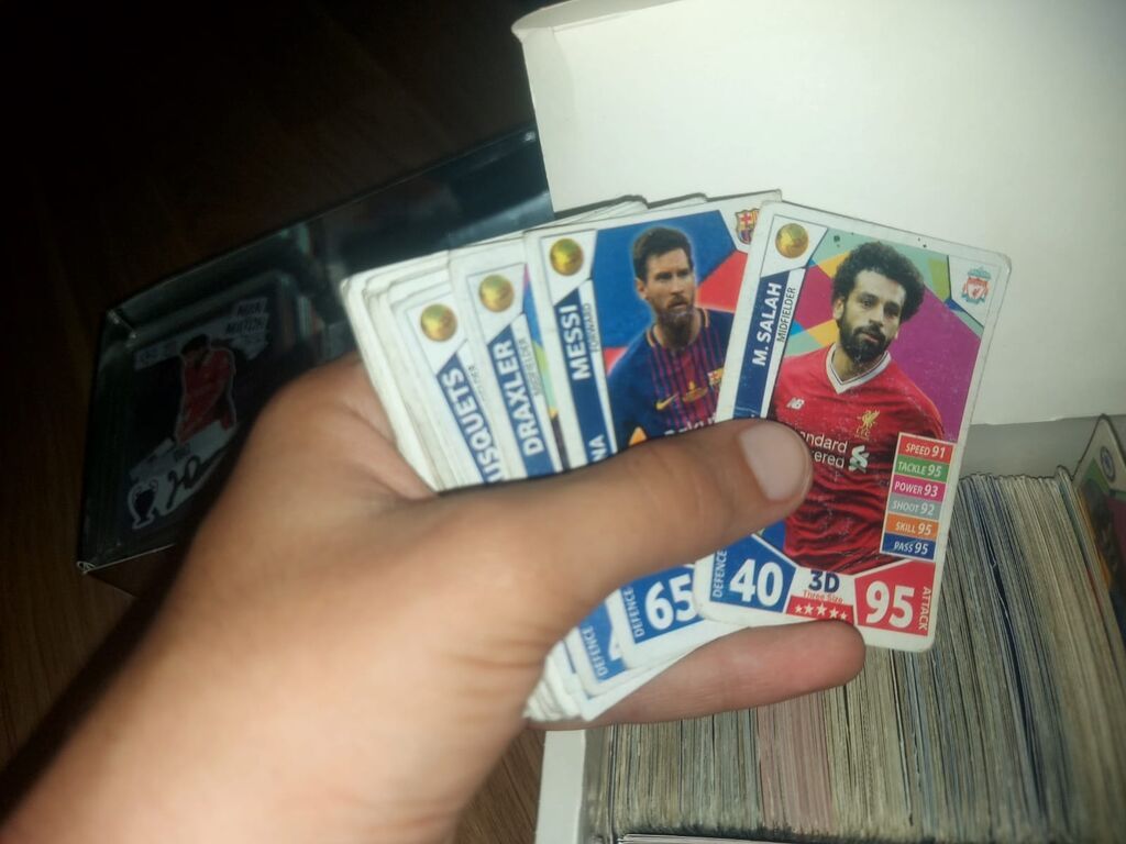 Kolleksiya futbol kartları dəsti hamisi bir yerde satilir bir 420 700 — Digər, Sumqayıt (3)