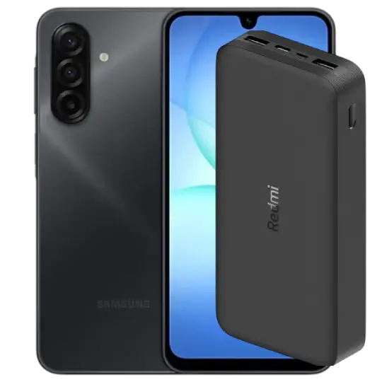 Samsung Galaxy A17 6/128GB Black (Power Bank Redmi 20000 mAh Hədiyyə) — Bakı