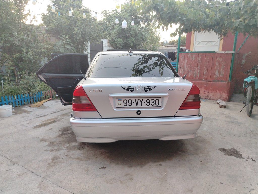 Mercedes C 180, 1.8 L, 1996 il, 478 000 km 99-VY-930 — Avtomobillər, Bakı (2)