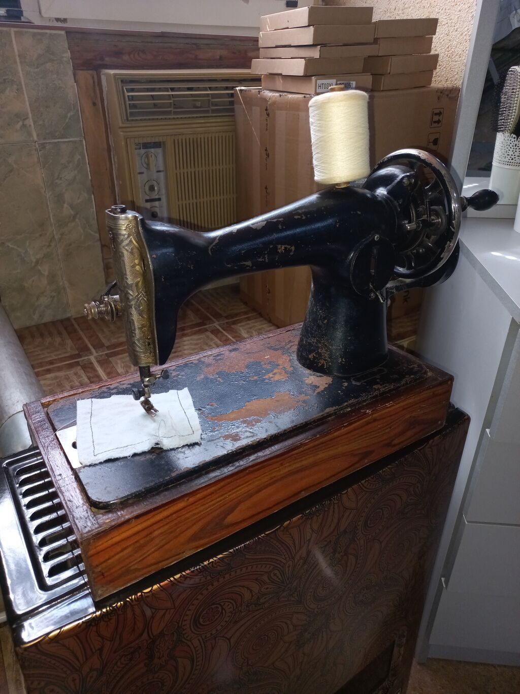 Məhsul: Mexaniki tikiş maşını (retro/klassik model) Xüsusiyyətlər — Digər, Bakı (3)