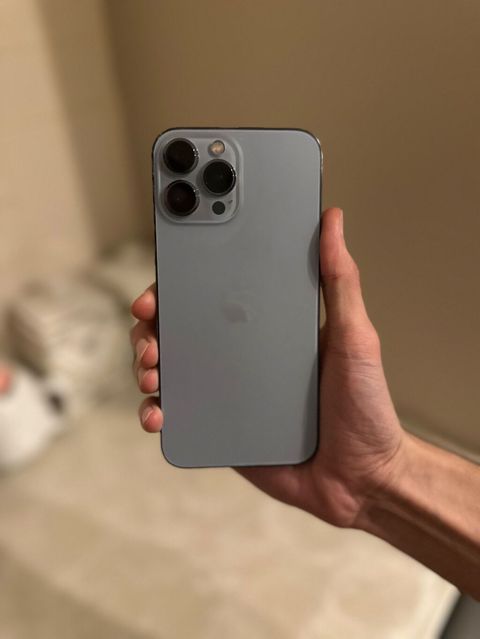 IPhone 13 Pro Max, 128 GB, Sierra Blue, Barmaq izi, Simsiz şarj, Face ID — Bakı