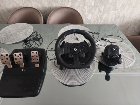 Logitech G923+Shifter sükan dəsti Az işlənib,texniki nasazlığı — Bakı