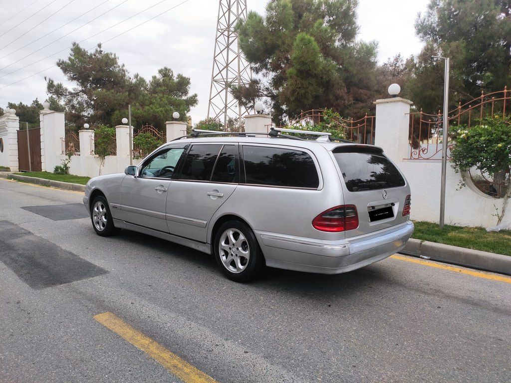 Mercedes E 220, 2.2 L, 1999 il, 341 778 km — Avtomobillər, Bakı (10)