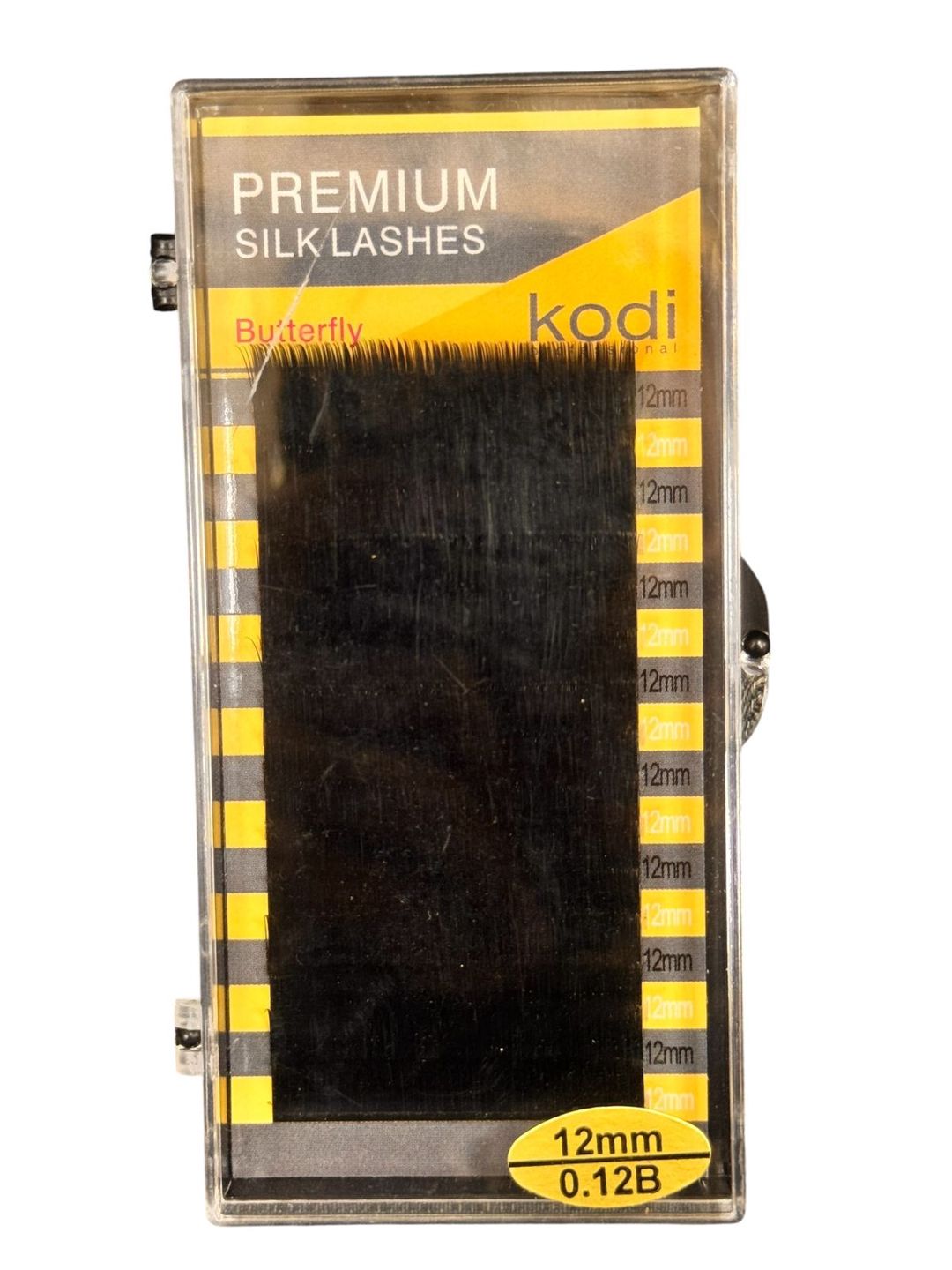 Süni kirpiklər Kodi Premium Butterfly 12 mm 0.12B — Mallar, Bakı