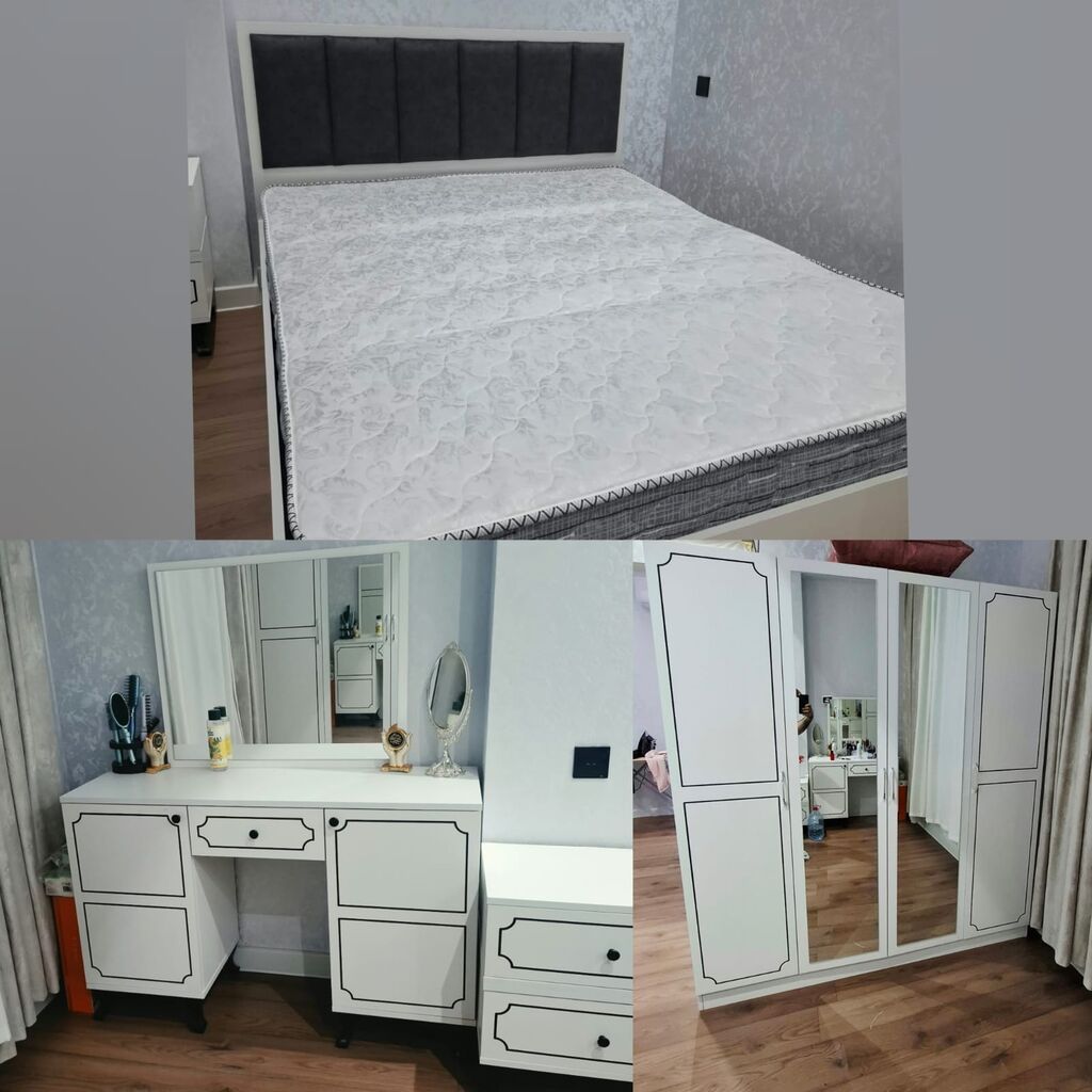 Yataq dəsti satılır – 850₼ Ünvan: Masazır Matrasi var Dəst tərkibi — Yataq otağı mobilya dəstləri, Bakı