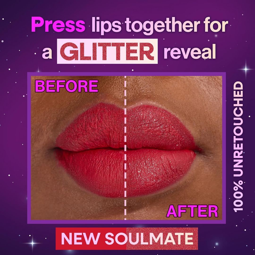 Maye dodaq boyası Wet N Wild Mega Glitter Shimmer New Soulmate — Mallar, Bakı (3)
