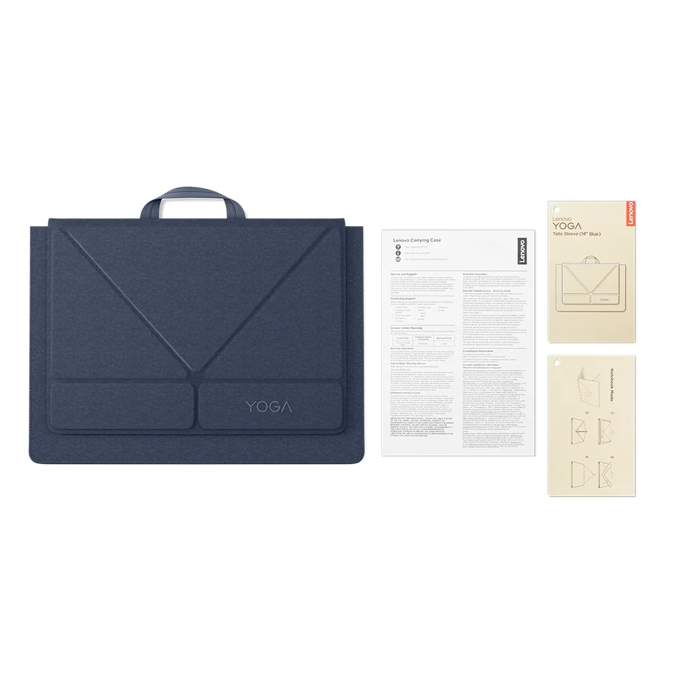 Lenovo Yoga Tote Sleeve 14" Blue (GX41U39292) — Veb kameralar, Bakı (8)