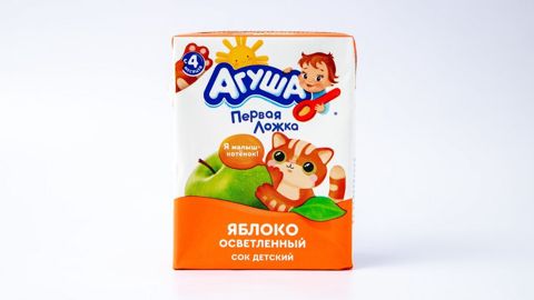 Meyvə şirəsi uşaqlar üçün Агуша Alma, 200 ml, 4 aydan — Bakı
