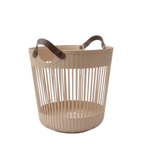 Çamaşır üçün səbət NP17, plastik, 10 l, bej — Bakı