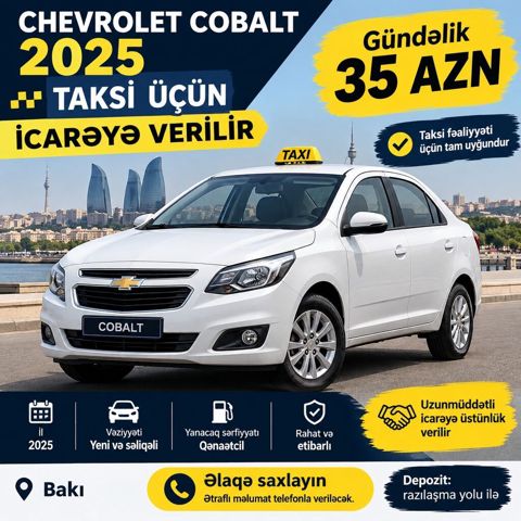 Günlük, Chevrolet, Depozitlə — Bakı