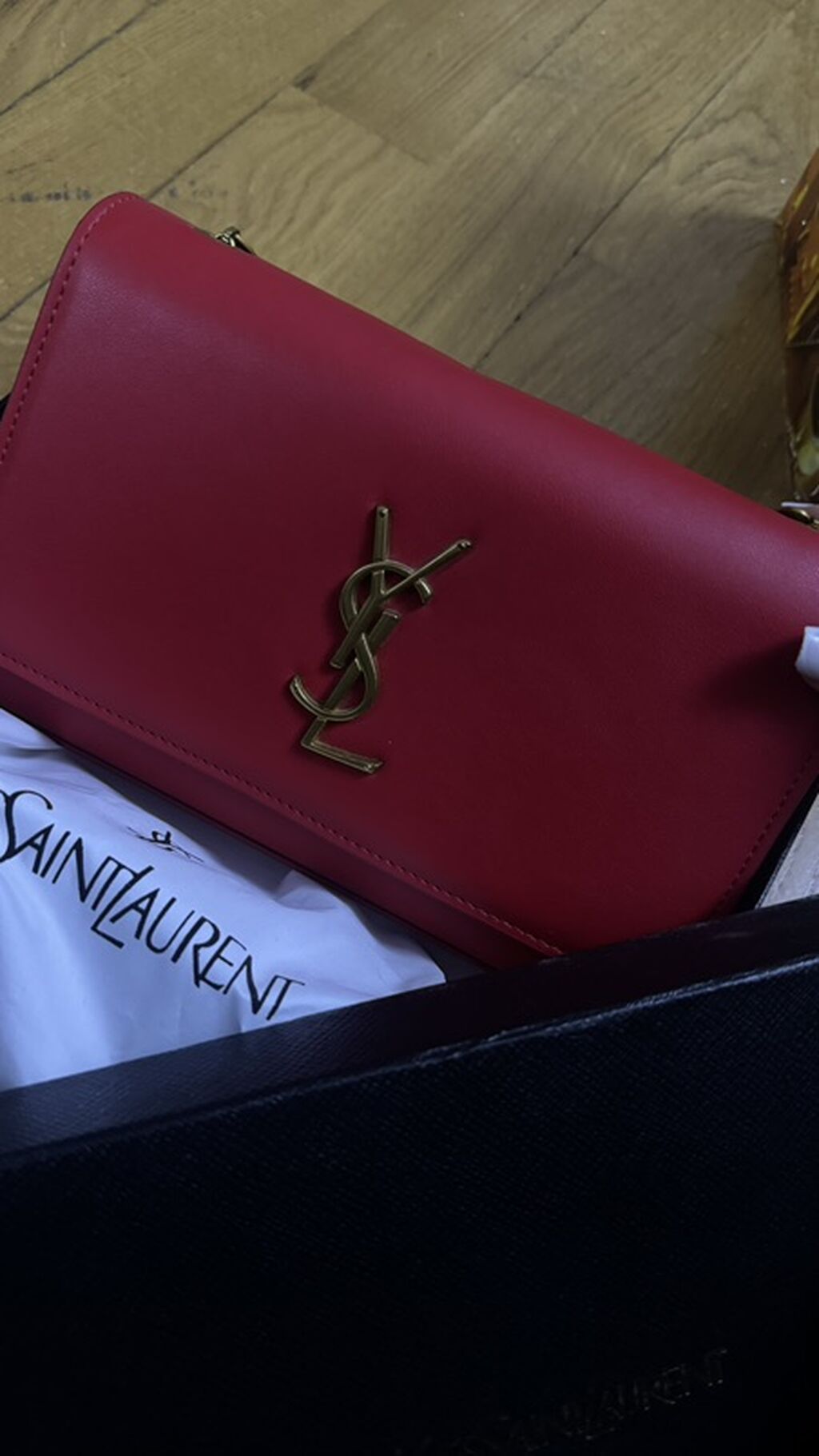 Saint Laurent (YSL) zəncirli çanta - Model: Monogram kateqoriyası, ön — Çantalar, çamadanlar, cüzdanlar, Bakı (2)