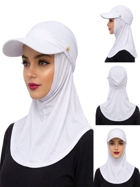 Hicab, pambıq, ağ, ölçü One size — Bakı