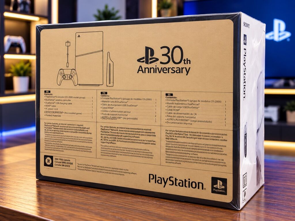 30th Anniversary limited edition yubiley qutusu ilə təqdim olunan bu — Oyun konsolları, Bakı (2)