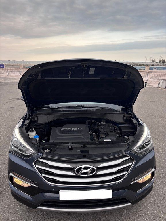 Hyundai Santa Fe, 2.0 L, 2017 il, 187 000 km — Avtomobillər, Bakı (8)