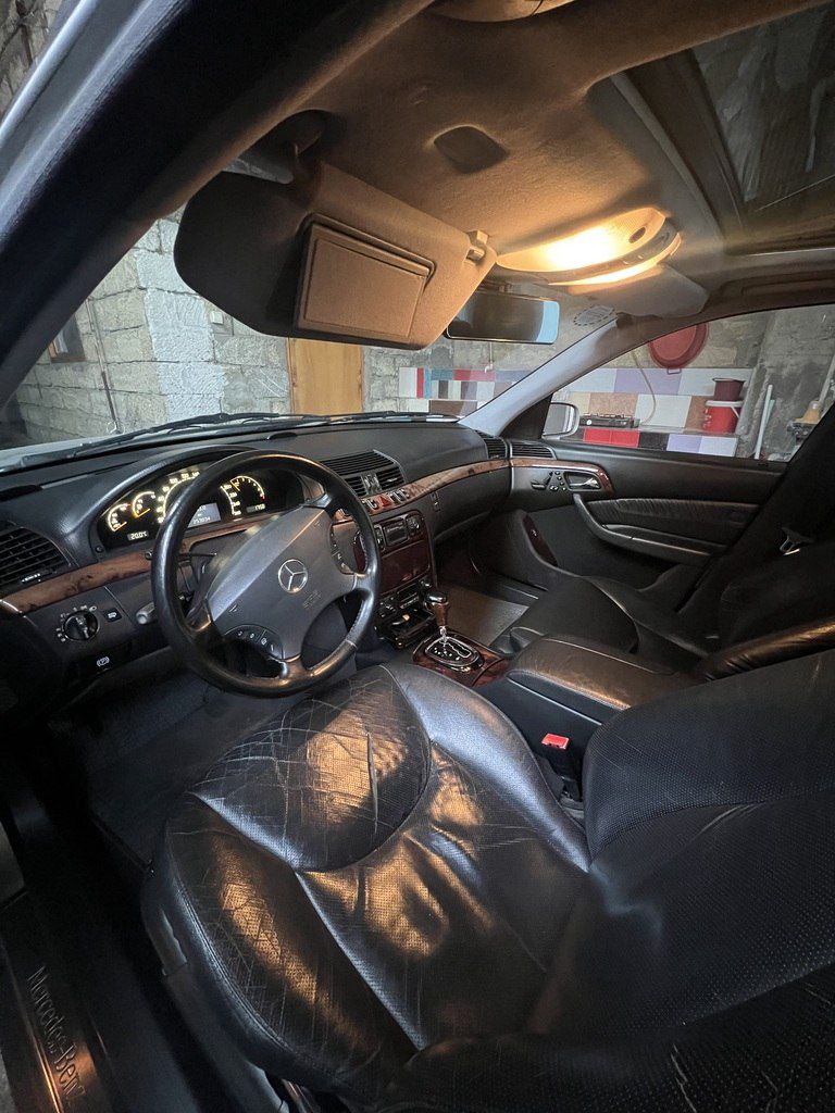 Mercedes S 500, 5.0 L, 2000 il, 265 000 km 42-CD-050 — Avtomobillər, Bakı (9)