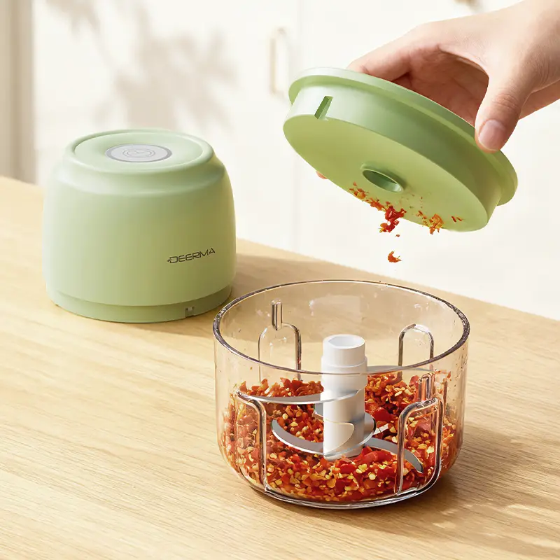 Deerma Mini Chopper JR02 — Blenderlər, xırdalayanlar və mikserlər, Bakı (4)