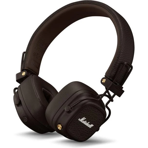 Marshall Major V Wireless On-Ear Bluetooth Headphones (Brown) — Bakı