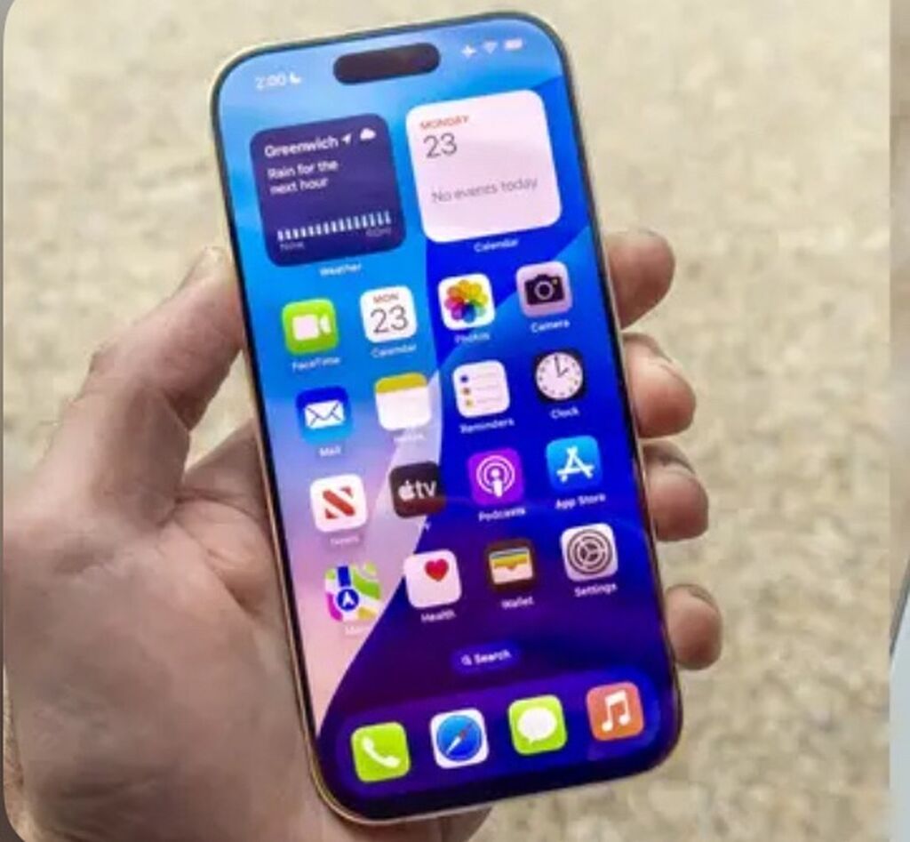 IPhone 16 Pro, Black Titanium, Face ID — Apple iPhone, Bakı (2)