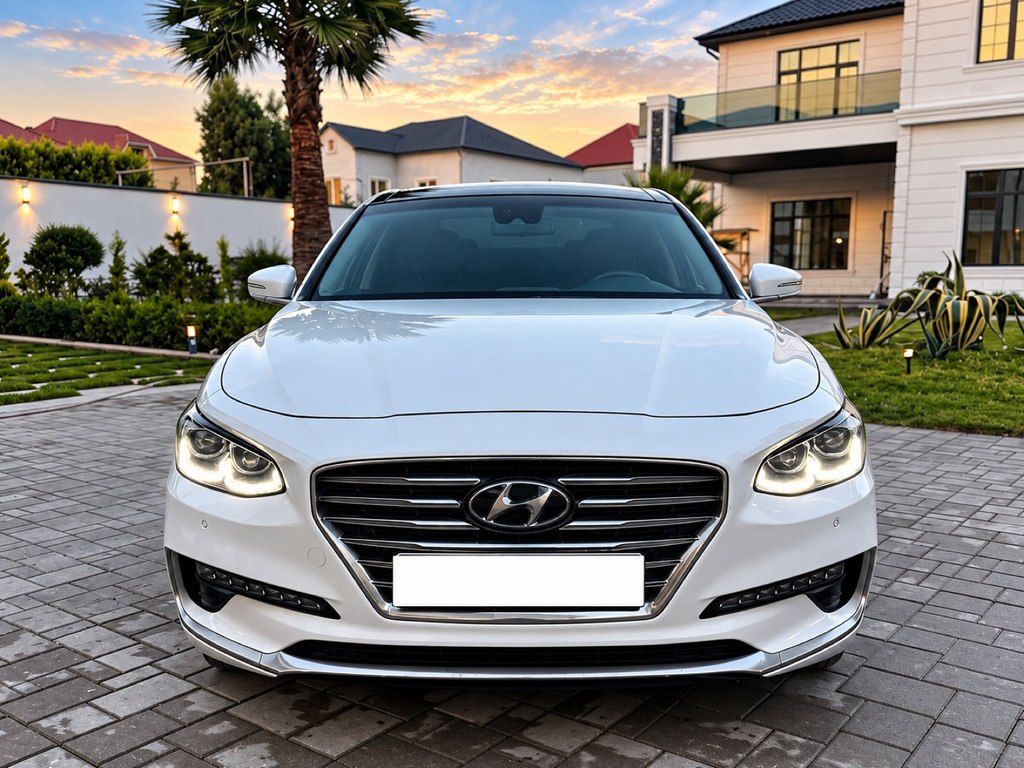 Hyundai Grandeur, 2.2 L, 2017 il, 128 000 km — Avtomobillər, Bakı (2)