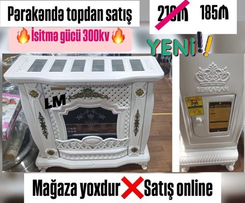 İran Sobası – Behkaran brendi, orijinal zavod istehsalı - İsitmə — Bakı