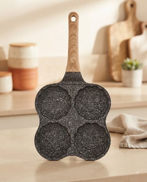 Pankeyk tavası, 19 sm, Qranit, Yapışmayan örtük — Bakı