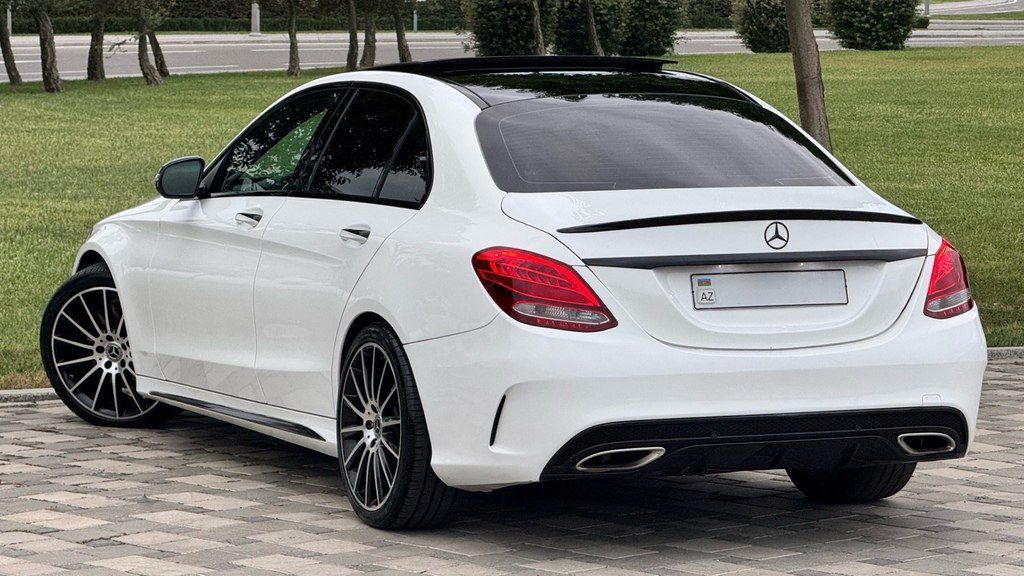 Mercedes C 300, 2.0 L, 2017 il, 128 000 km — Avtomobillər, Bakı (5)