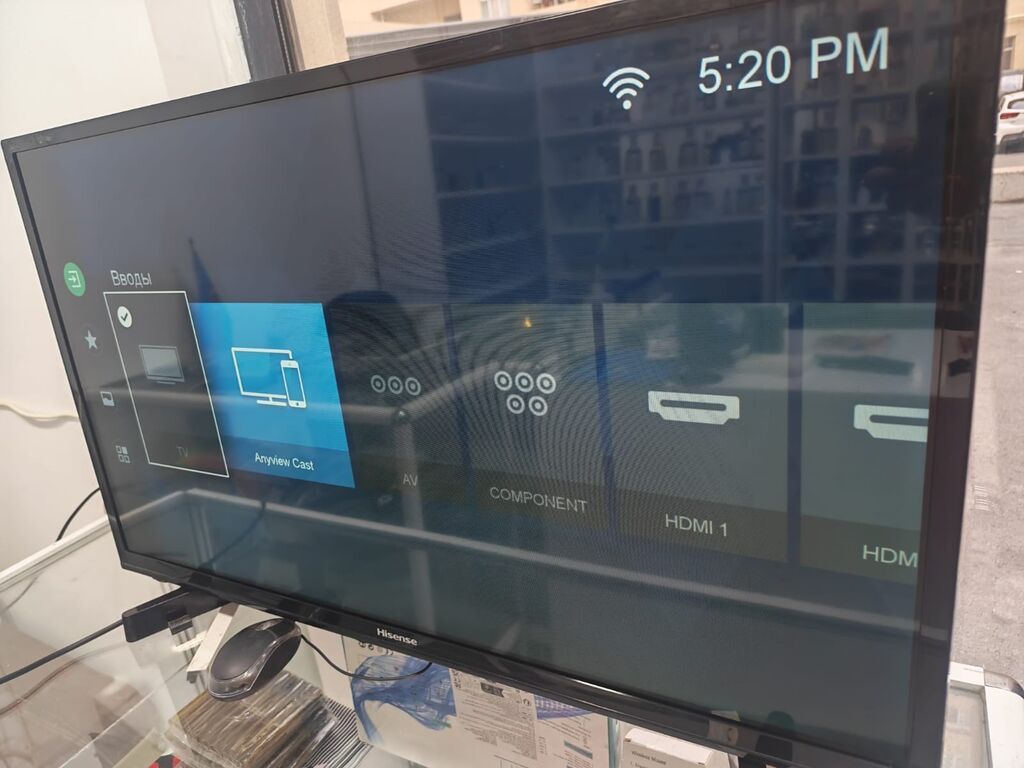 Hisense Smart TV Hisense televizor satilir. Smart deyil. Tv boxla — Televizorlar, Digah