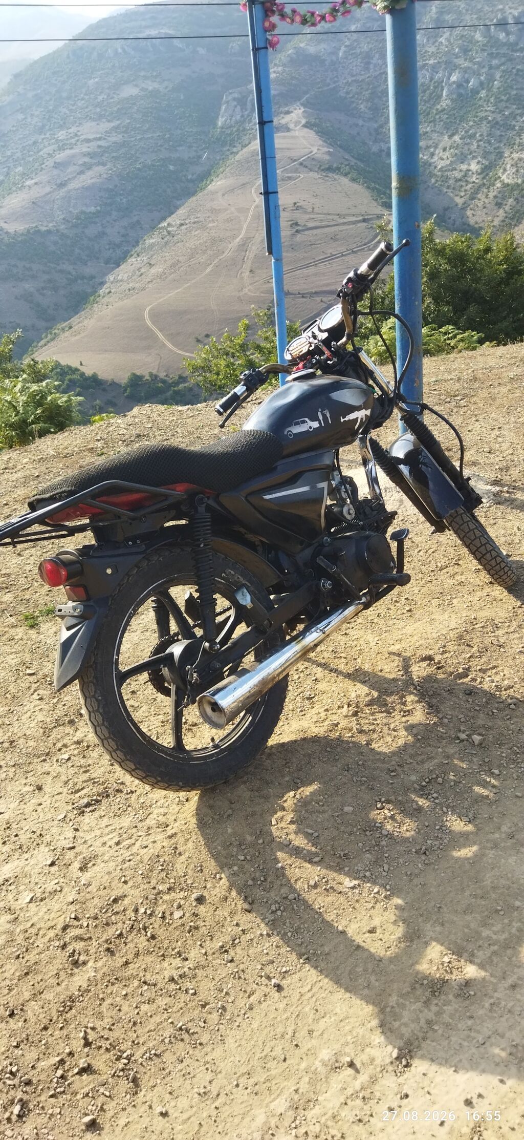 Matasklet kuba draqon 110 kubdu naklatkalar yagı hava filteri ön arxa — Motosikletlər, Astara (3)