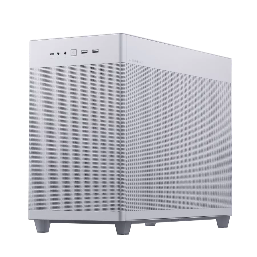 Case ASUS Prıme AP201 Tempered Glass MicroATX White — Korpuslər, Bakı (2)