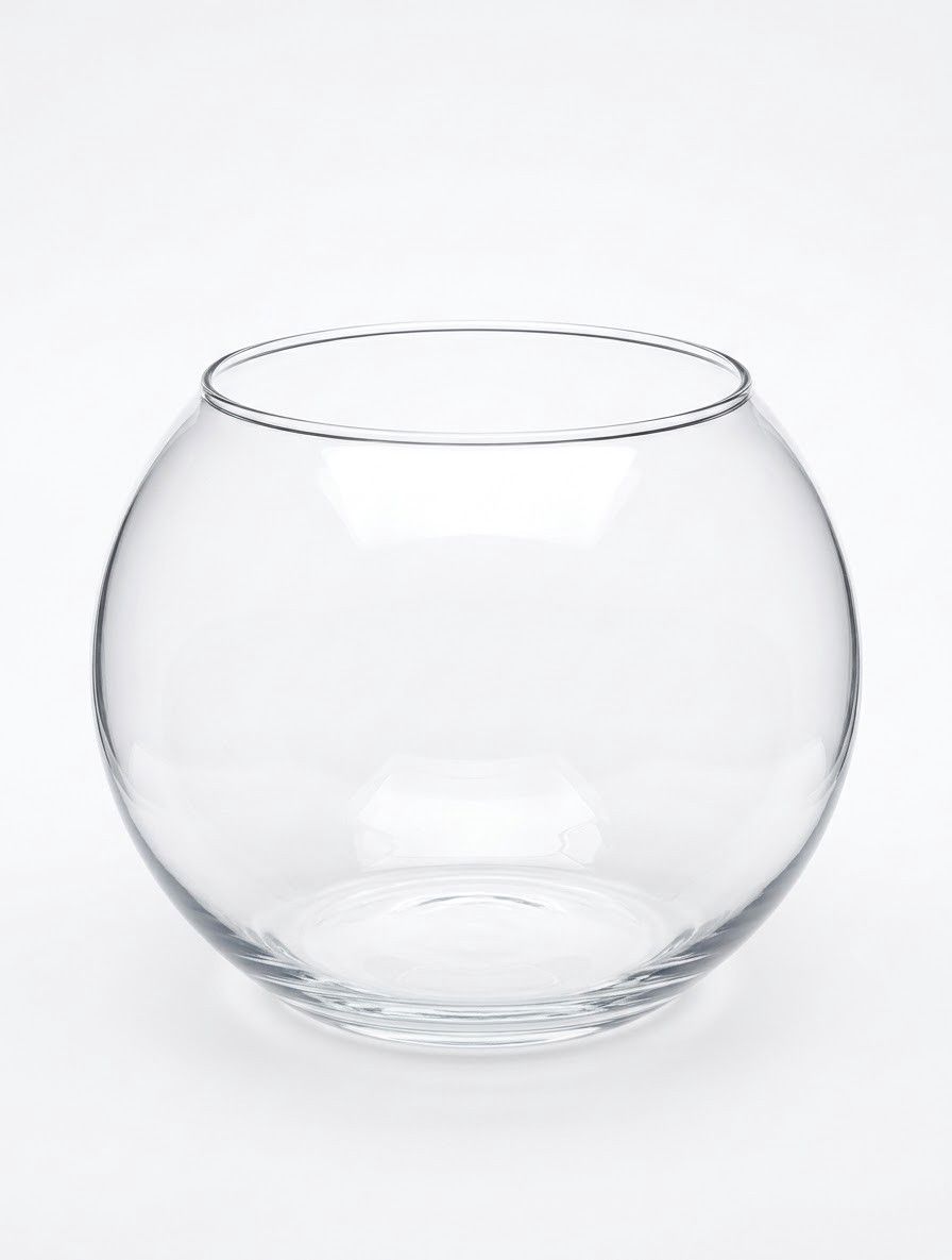 Akvarium, dairəvi, şəffaf, 2.8 l — Mallar, Bakı