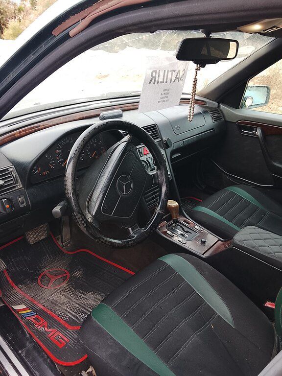 Mercedes C 180, 1.8 L, 1995 il, 523 659 km 10-SZ-871 — Avtomobillər, Bakı (2)
