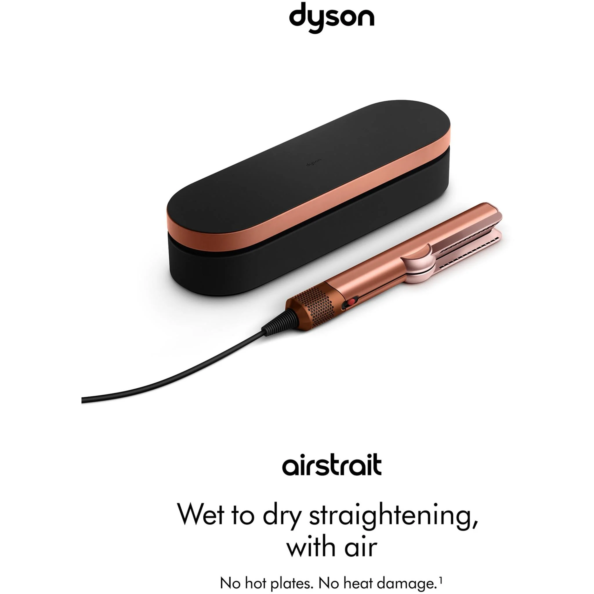 Dyson HT01 Airstrait (Amber Silk/Pink Champagne) — Saç kəsmə maşınları, Bakı (2)