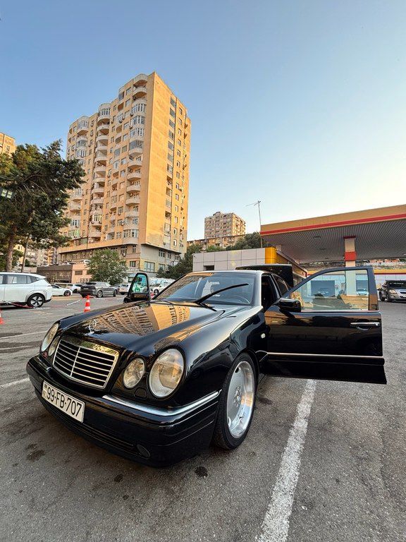 Mercedes E 240, 2.4 L, 1997 il, 302 500 km 99-FB-707 — Avtomobillər, Bakı (7)