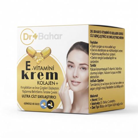 Üz kremi E-Vitamin Kolajen+ 50 ml — Bakı