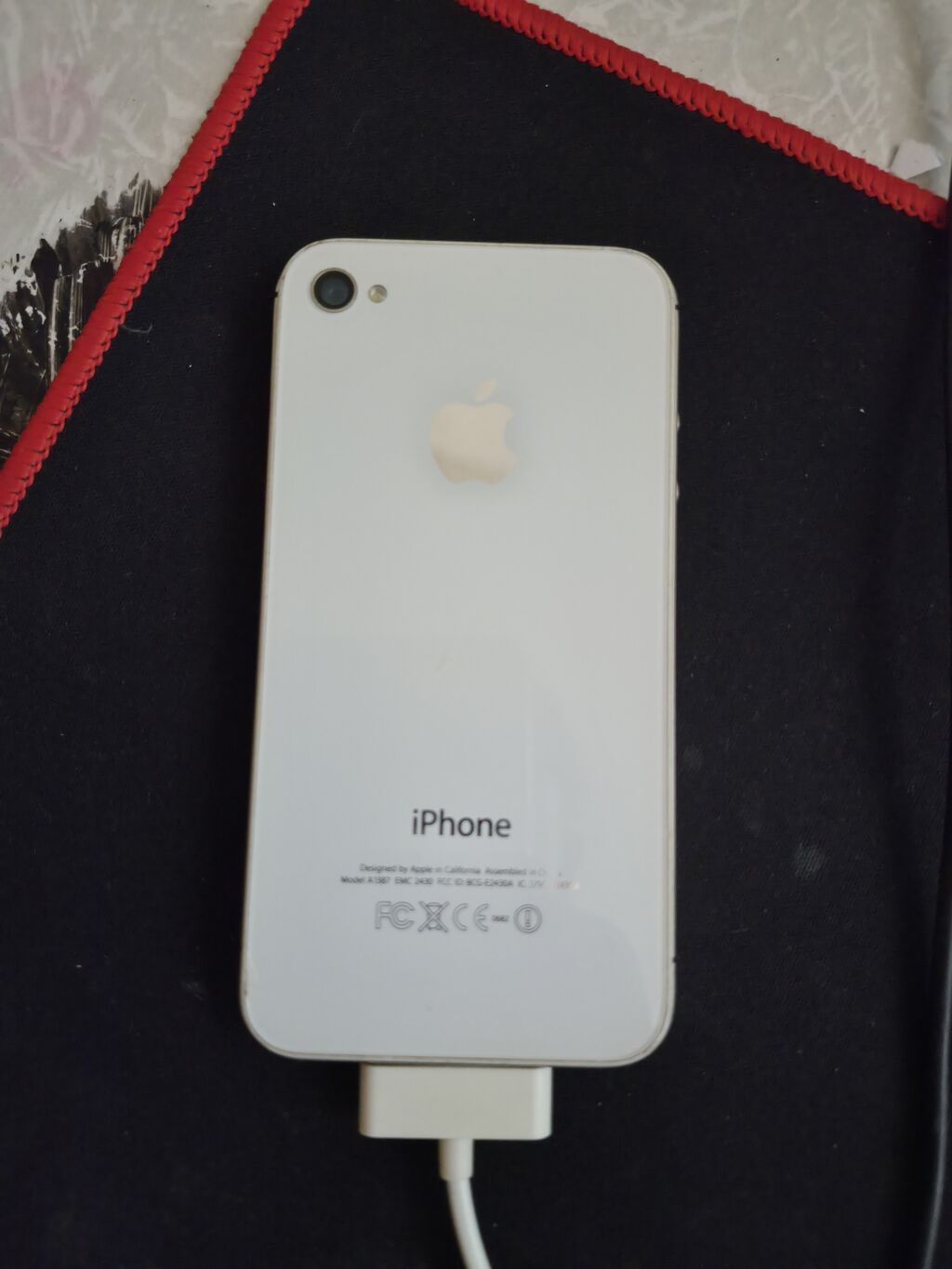 IPhone 4S, Ağ, Qırıq — Apple iPhone, Gəncə (4)