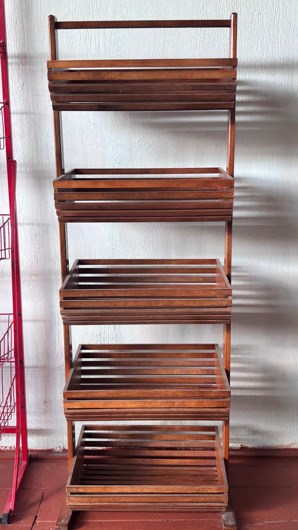 Taxta çoxmərtəbəli rəf/stellaj Vaççapa Zeng Edin. - Material: bərk — Rəflər, Bakı